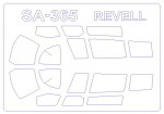 Mask for SA 365 / SA 365N Dauphin 2 (Matchbox/Revell)