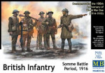 British infantry, Somme battle, 1916