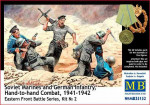 Soviet marines and German infantry, Hand-to-Hand, 1941-1942. Eastern Front, kit 2