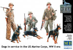 Dogs in service in the US Marine Corps, WW II era