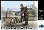 French soldier, WWII era