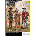 Indian Wars Series, XVIII century. Kit No. 4. Fair exchange
