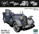 German military radio car Kfz.2 Type 170 VK
