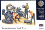 German Motorcycle Repair Crew
