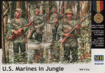 U.S. Marines in jungle, WWII era