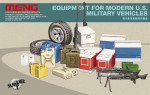 Accessories for modern art USA (boxes, cans, tires, weapons)