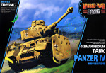 German medium tank Panzer IV (World War Toons series)