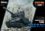 German heavy tank Tiger (P) VK45.01 (World War Toons series)