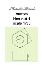 Hex nut 1