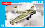 Kalinin K-12 Soviet bomber aircraft