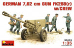 FK288r German 76,2mm gun with crew