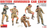 British armored car crew