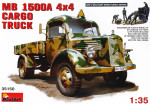 MB L1500A 4x4 cargo truck
