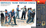 German tank repair crew. Special edition