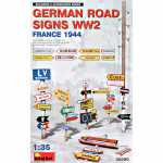 German road signs WW2 (France 1944)