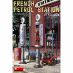 French Petrol Station (1930-40s)