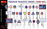 French Traffic Signs 1930-40`s