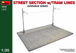 Street section w/Tram Line