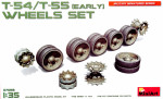 Wheels set for T-54, T-55, early