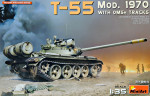 Soviet Medium Tank T-55 mod. 1970 with OMSh tracks