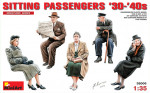 Sitting passengers, 1930-40th