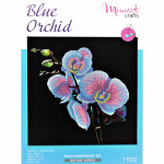Embroidery kit "Blue Orchid"