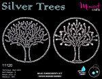 Embroidery kit "Silver Trees"