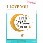 Embroidery kit "Love you to the Moon and Back"