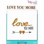 Embroidery kit "Love You More"