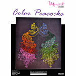 Embroidery kit "Color Peacocks"