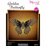 Embroidery kit "Golden Butterfly"