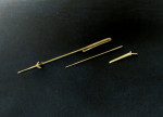 Pitots, antenna for Su-11, for Trumpeter kit