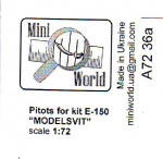 Pitot for "Modelsvit" E-150 kit