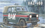 UAZ-469 MILITARY POLICE Jeep (Soviet army car)