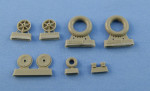 Bf.109 E-1-E-3 wheels set ("Continental" tires)