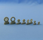 Bf.109 E-1-E-3 wheels set (