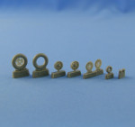 Bf.109 E4-E-7 wheels set (