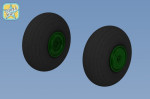 Mi-24 V/D Hind wheels set No mask series