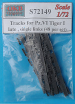 Tracks for Pz.VI Tiger I, late, single links (48 per set)