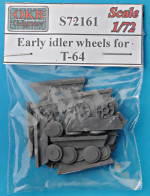 Early idler wheels for T-64, 14 pcs