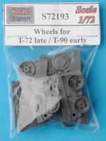 Wheels for T-72 late / T-90 early