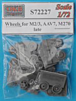 Wheels for M2/3, AAV7, M270, late