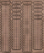 PE tracks set for 1/72 T-34 mod.1941 (550mm)