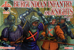 Burgundian infantry and knights 15 century, set 2
