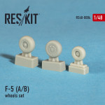 Wheels set for F-5 (A/B) (1/48)