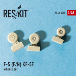Wheels set for F-5 (F/N) KF-5F (1/48)