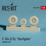 Wheels set for F-104 (F/G) Starfighter (1/48)