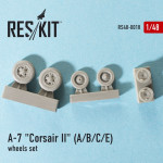 Wheels set for A-7 (A/B/C) Corsar II (1/48)