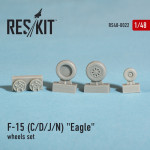 Wheels set for F-15 (C/D/J/N) Eagle (1/48)