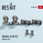 Wheels set for Rafale (A/B/C) (1/48)